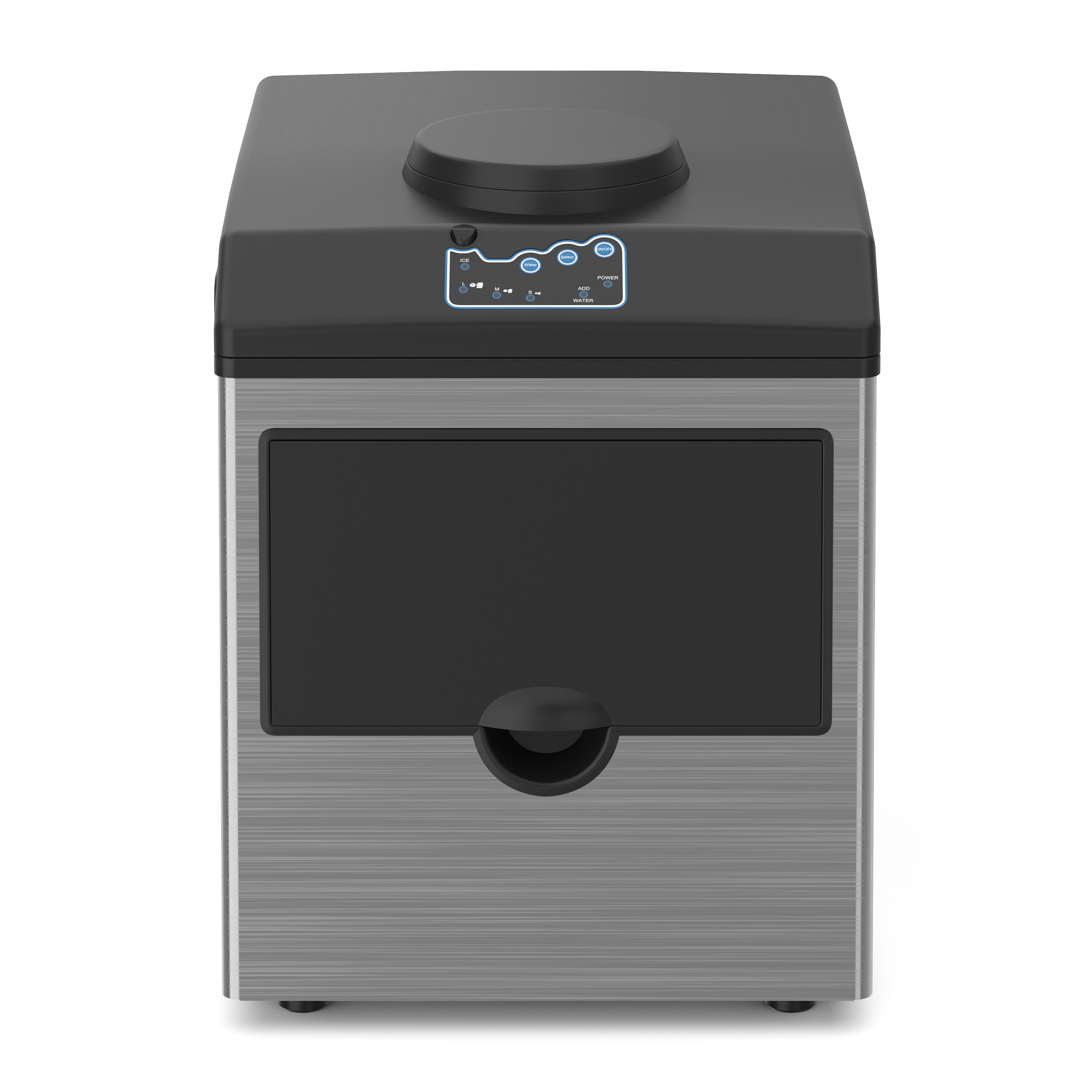 Eiswürfelmaschine mit Wasserspender 22 kg / 24 h