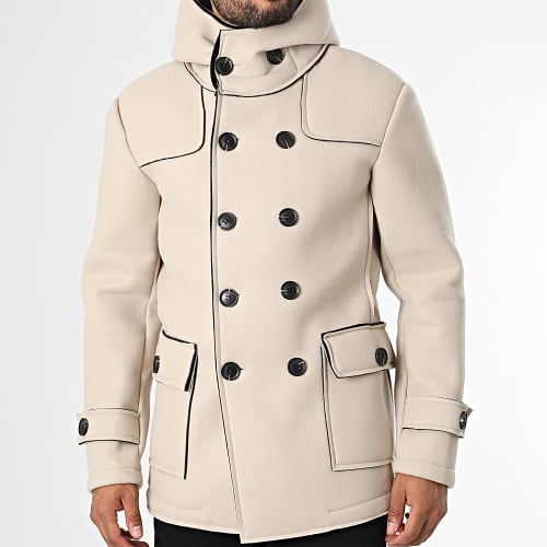 Veste Capuche Beige