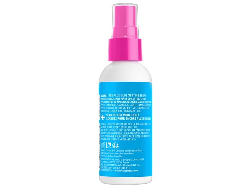 NYX Professional Makeup Fixier-Spray The Face Glue Extreme Langanhaltende Makeup-Fixierung