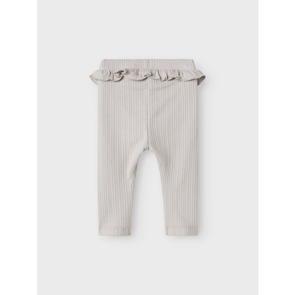 Køb Lil'Atelier Vapor Blue Fleura Slim Leggings
