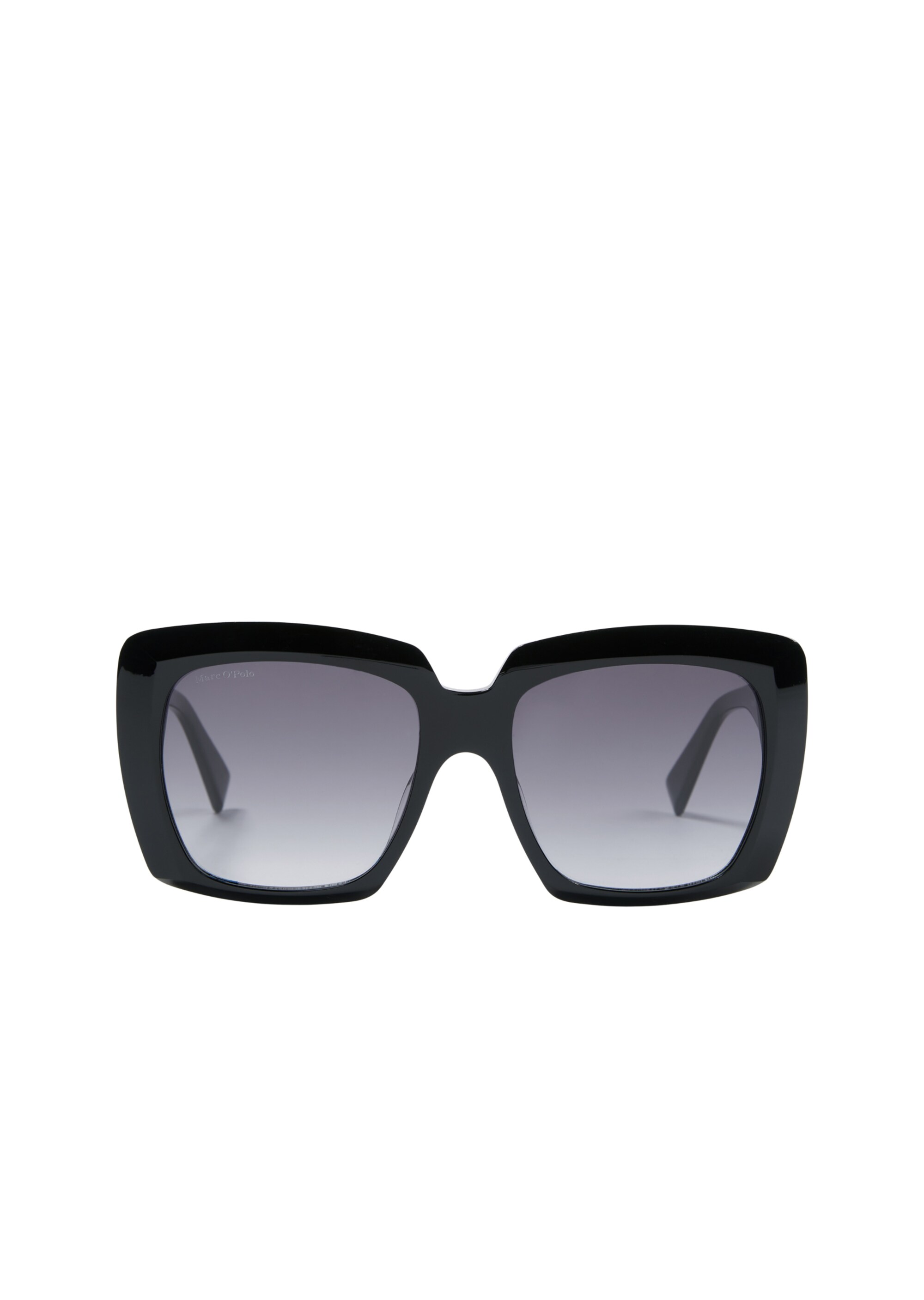 Unisex-Sonnenbrille mit breitem Bio-Acetat-Rahmen