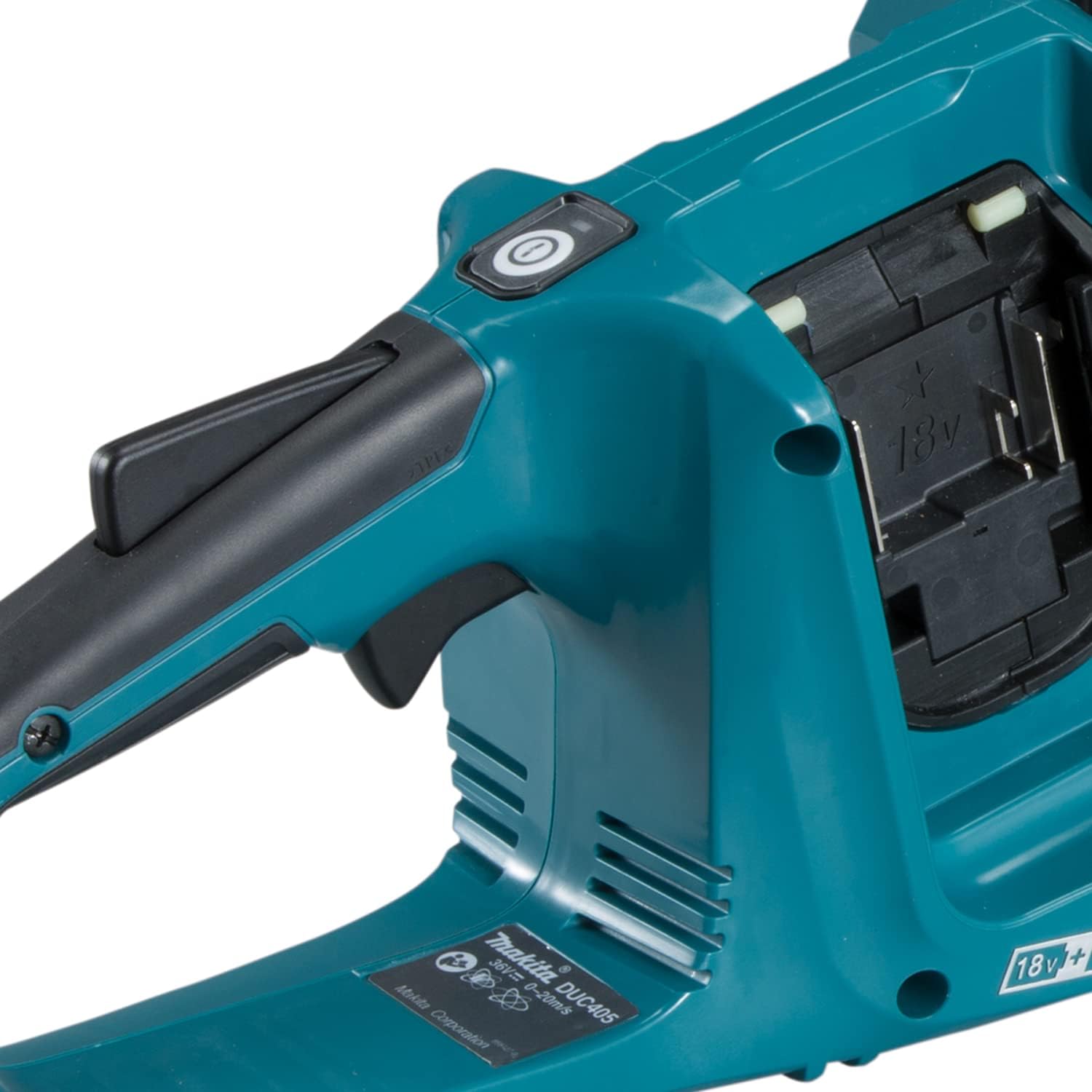 Makita DUC405Z Twin 18V (36V) Li-ion LXT Brushless 40cm Kettensäge - Batterien und Ladegerät nicht im Lieferumfang enthalten