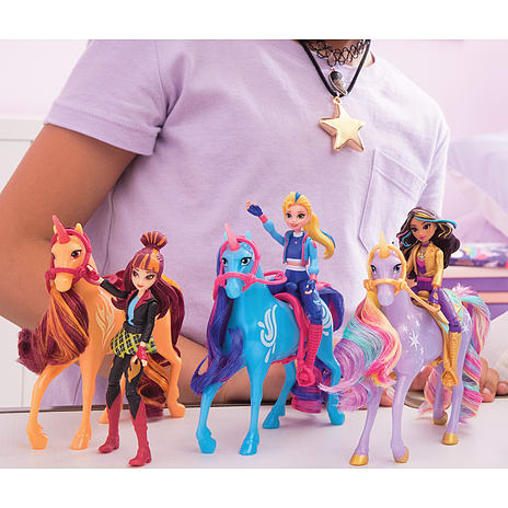 Unicorn Academy dukke og enhjørning - flere varianter - assorteret