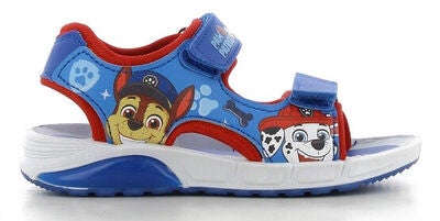 Paw Patrol Blinkende Sandaler, Cobault Blue/Red