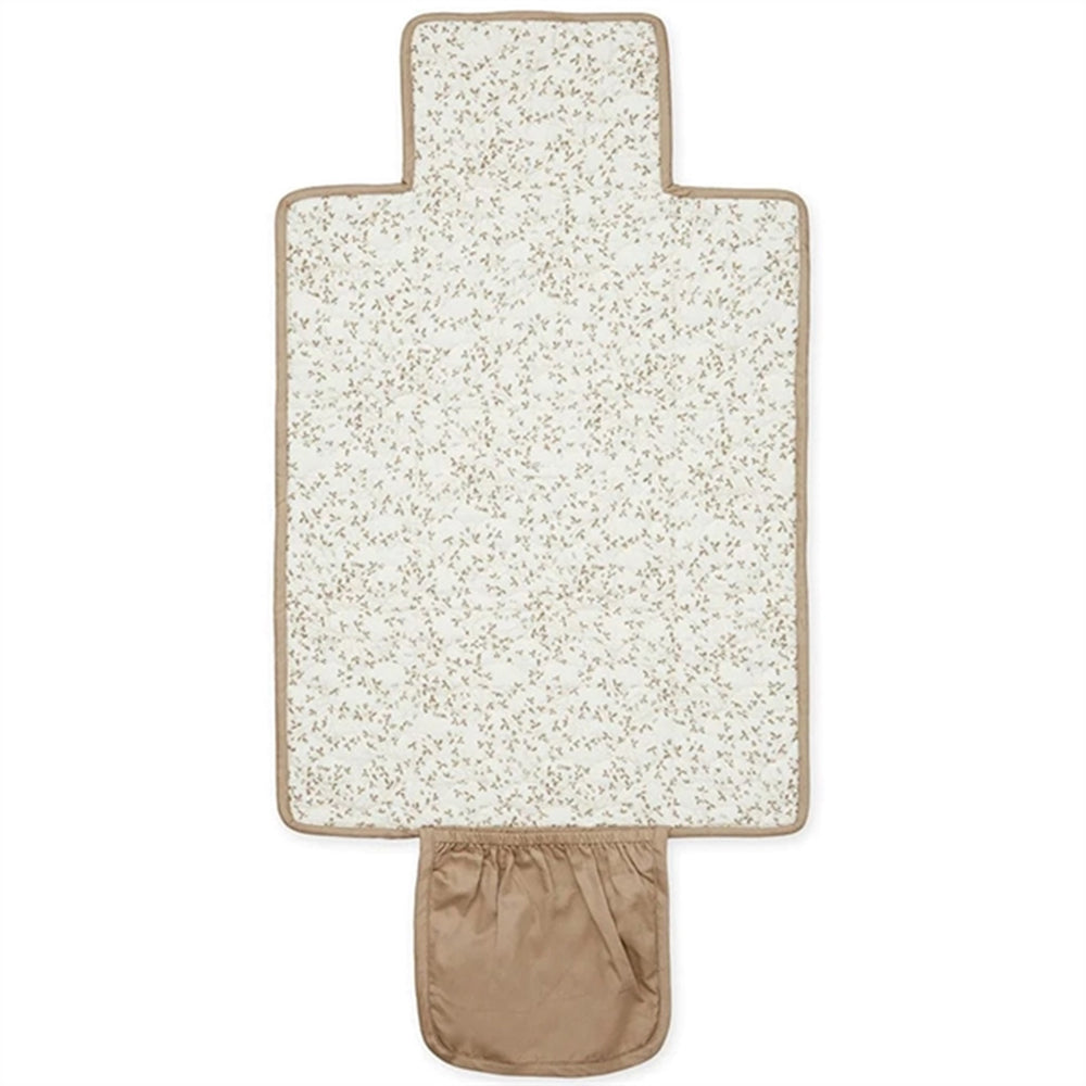 Cam Cam Pusleunderlag Windflower Creme - CamCam → Luksusbaby.dk