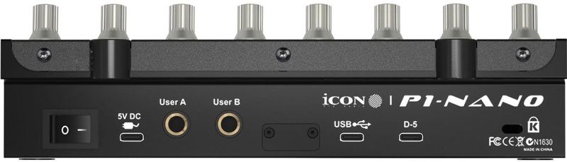USB MIDI-Controller - Zwart - Met gemotoriseerde fader en touchdisplay