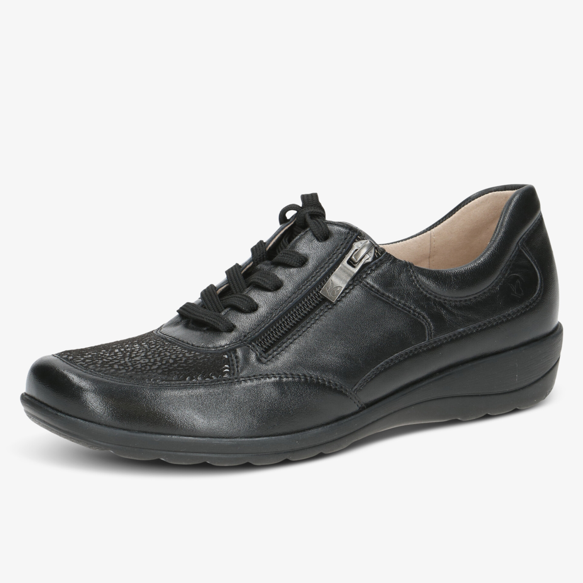 CAPRICE Damen Halbschuhe schwarz