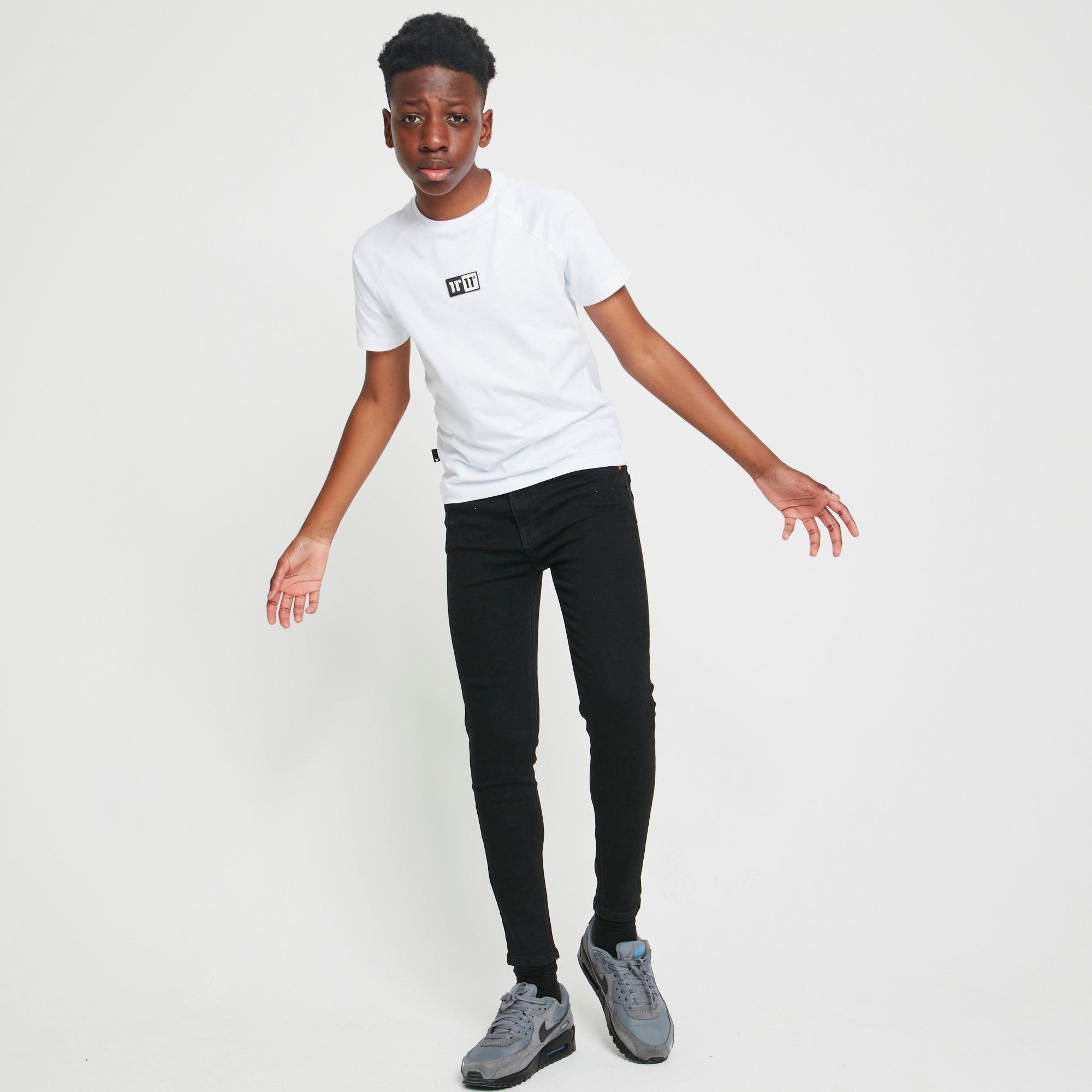 11 Degrees 11D Junior Domino T Shirt White