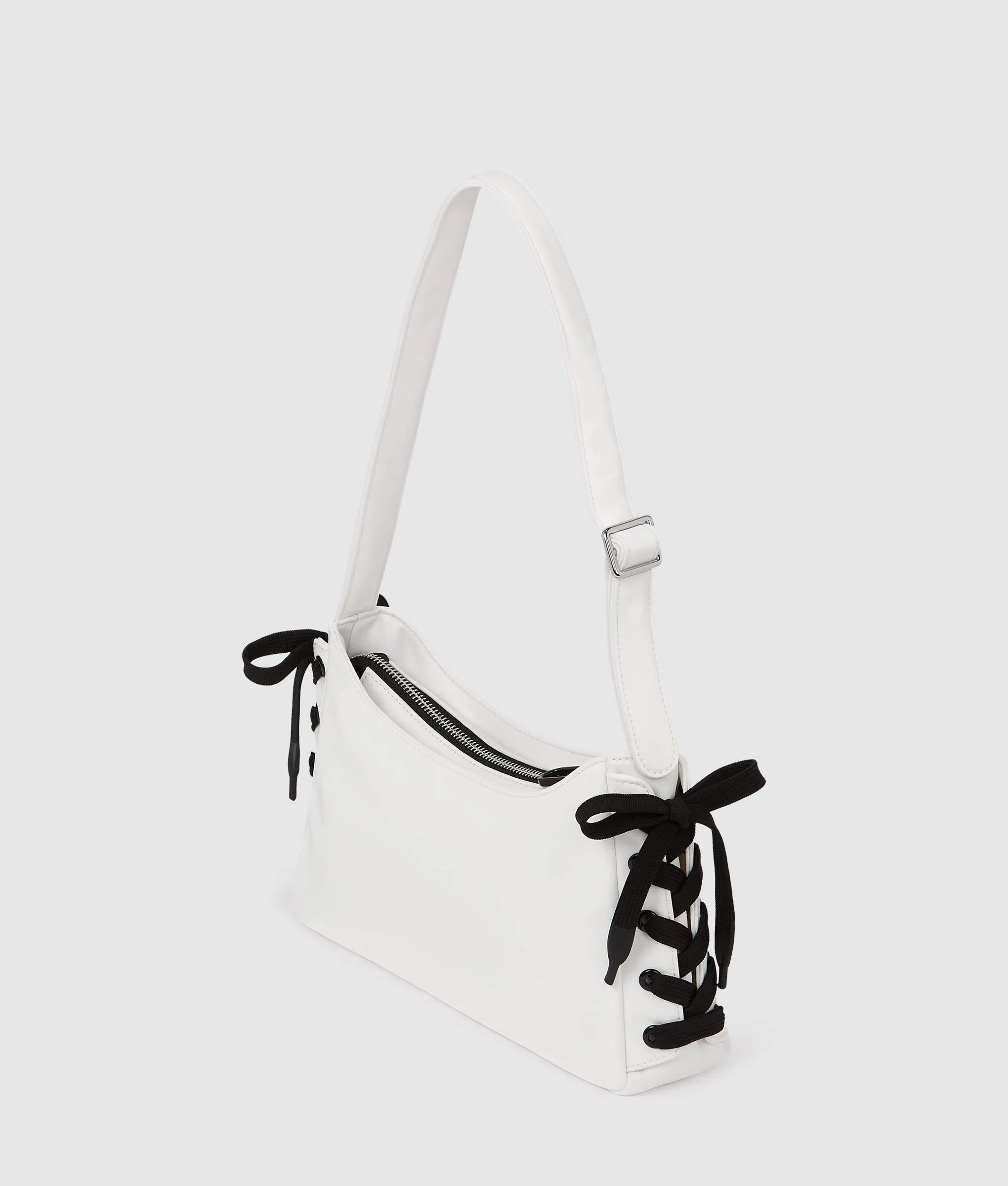 Nylon veters schoudertas