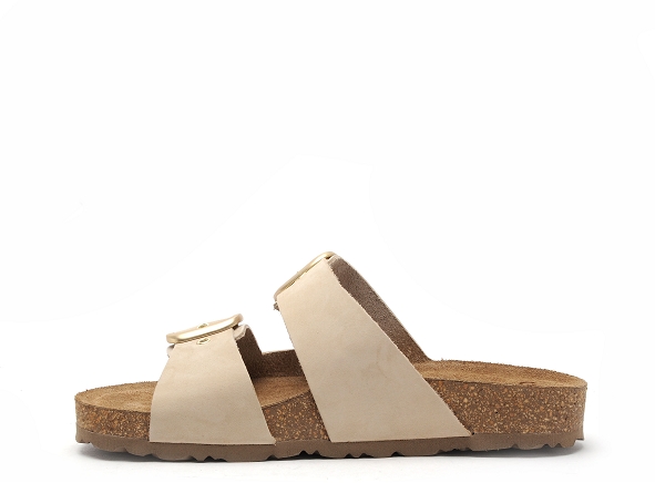 Yokono mules et sabots plats femme jerba 136 nub beige