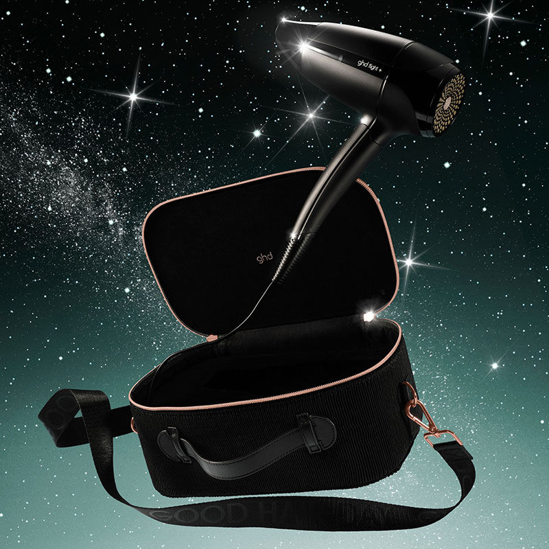 Coffret d'Exception sèche cheveux Flight+ et son vanity