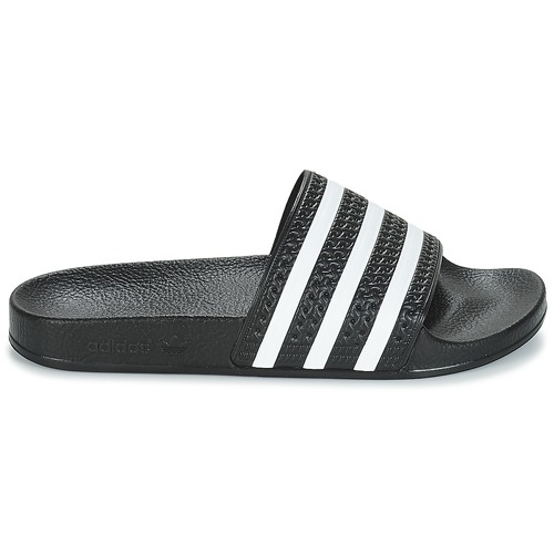 adidas Originals - ADILETTE - Noir / blanc