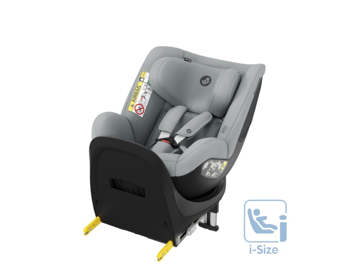 Mica Eco i-Size 3M - 4 Y  61 - 105 cm  0 - 18 kg    Einfache 360°-Drehung  |    i-Size-Sicherheit |    G-CELL-Seitenaufprallschutz  |    100 % recycelte Materialien |