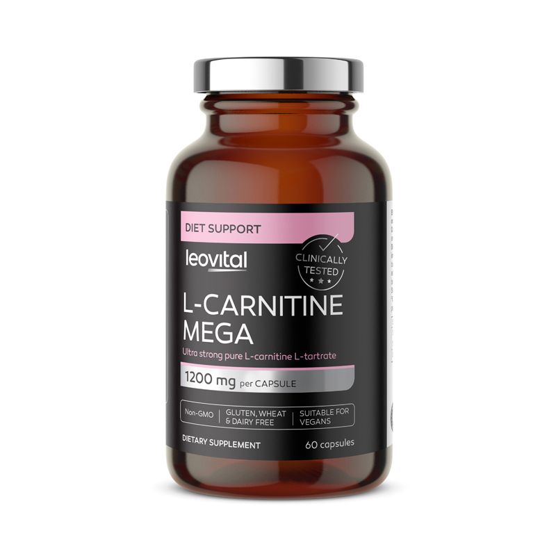 Polleo Leovital L-Carnitine Mega, 60 Kapseln