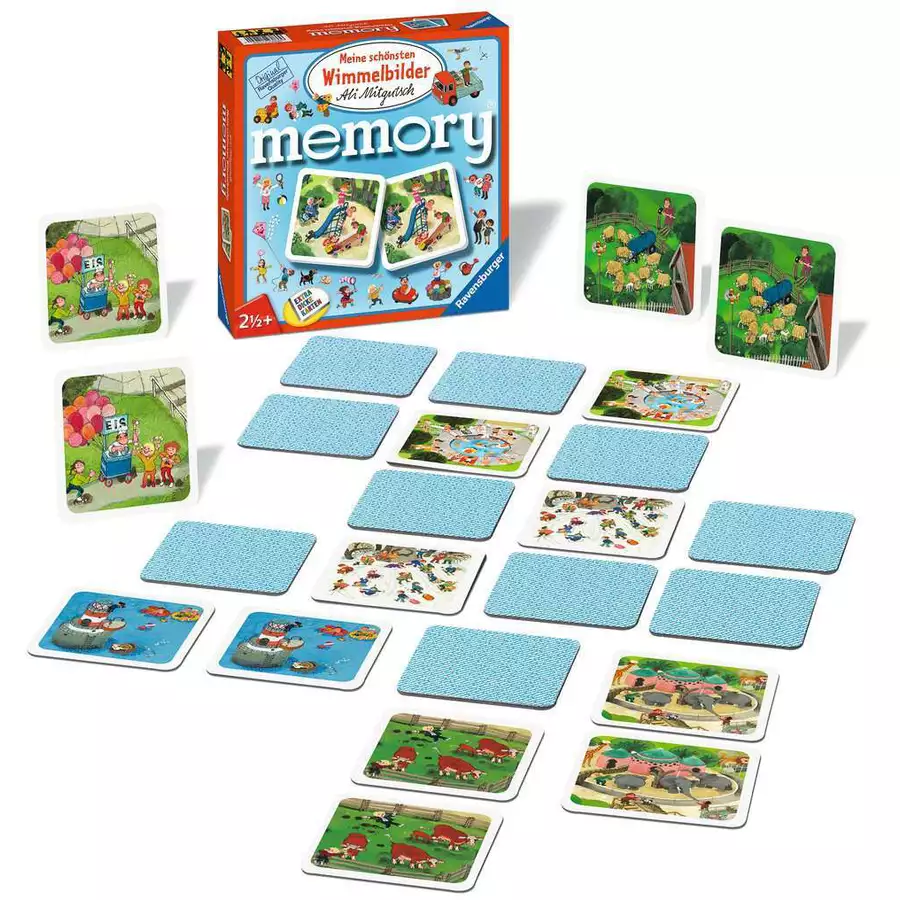 Ravensburger Meine schönsten Wimmelbilder memory® bunt