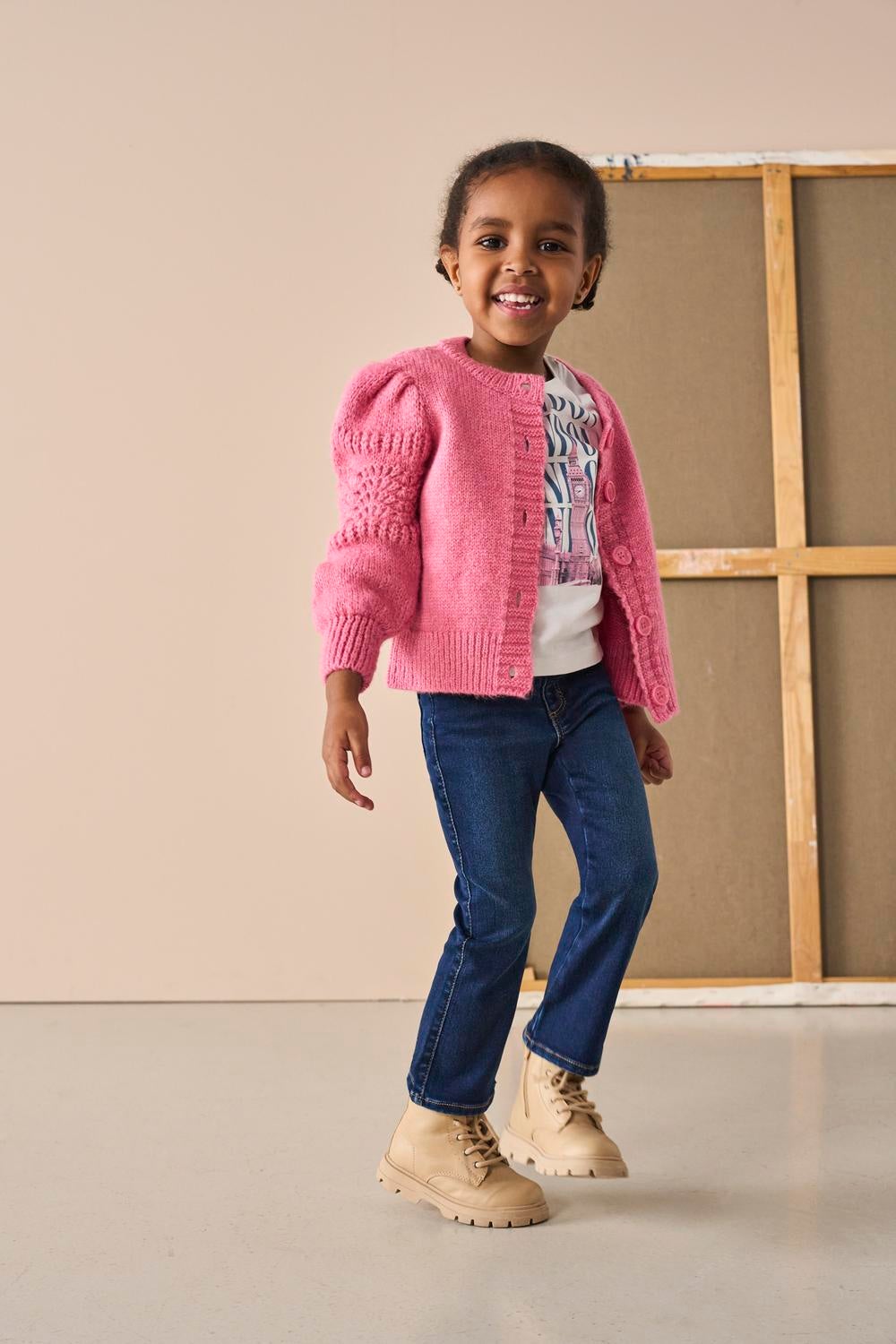 KMGKAREN Strickjacke Confetti