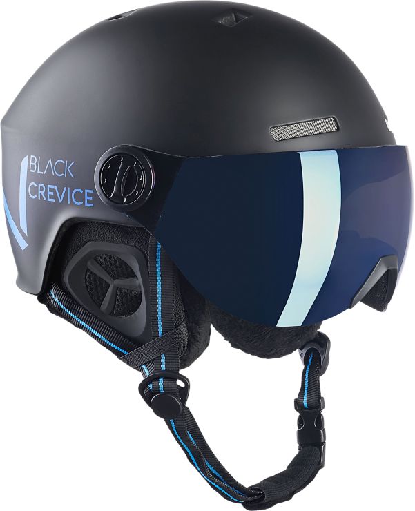 Black CreviceBC Visierhelm - schwarz