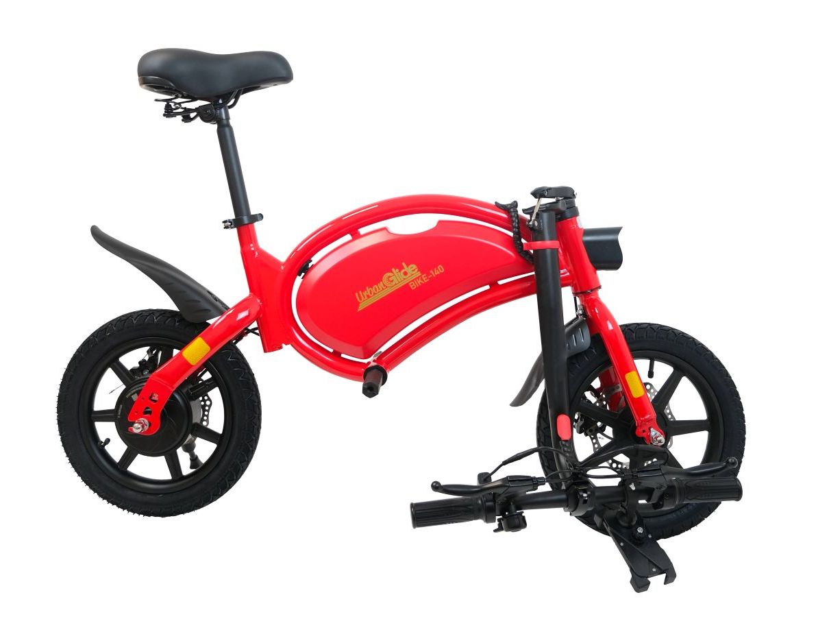 BICICLETA ELETRICA URBANGLIDE BIKE 140 RED