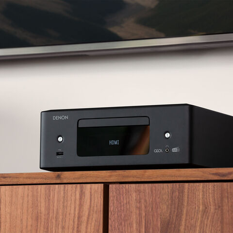 DENON CEOL RCD-N12DAB – mini-streaminginstallatie met HDMI en HEOS Zwart