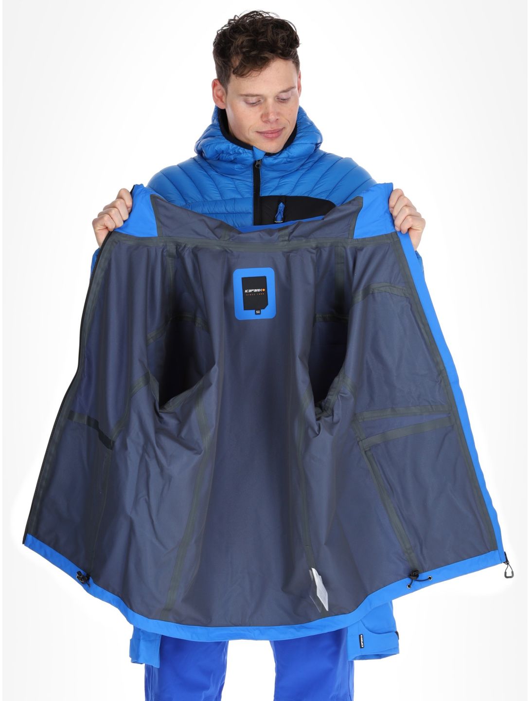 Decatur hardshell ski-jas heren