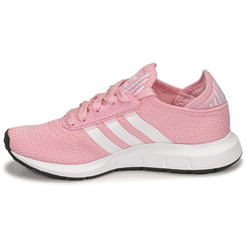 adidas Originals - SWIFT RUN X J - Rose / Blanc
