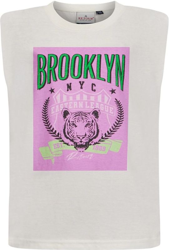 Retour meisjes t-shirt - Ecru