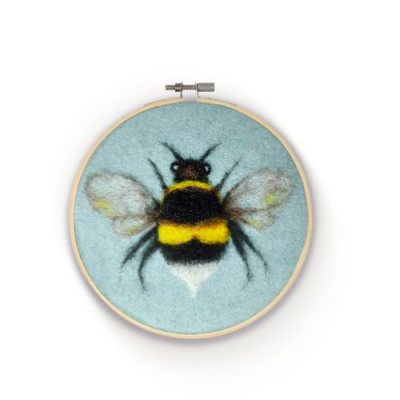 Bee In A Hoop Needle Felting Kit