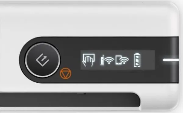 Epson WorkForce DS-80W - Dokumentscanner - Contact Image Sensor (CIS) - A4 - 600 dpi x 600 dpi - op til 15 ppm (mono) / op til 15 ppm (farve) - op til 300 scanninger pr. dag - USB 2.0, Wi-Fi(n)