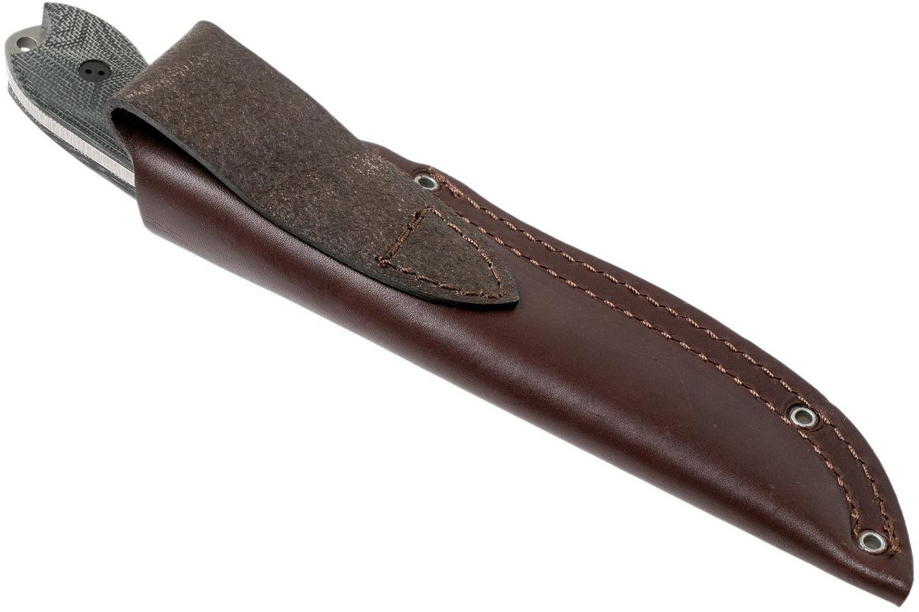 Bradford Guardian 4, 3D Black Micarta Guardian 4 M390, Sabre Stonewashed 4S-101