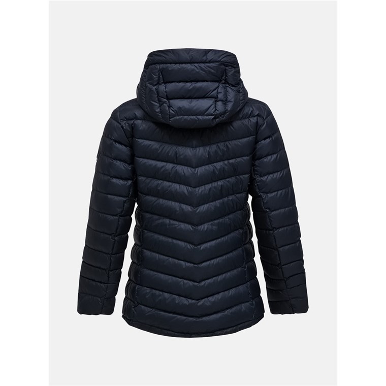 Peak Performance W Frost Down Hood Jacket Black
