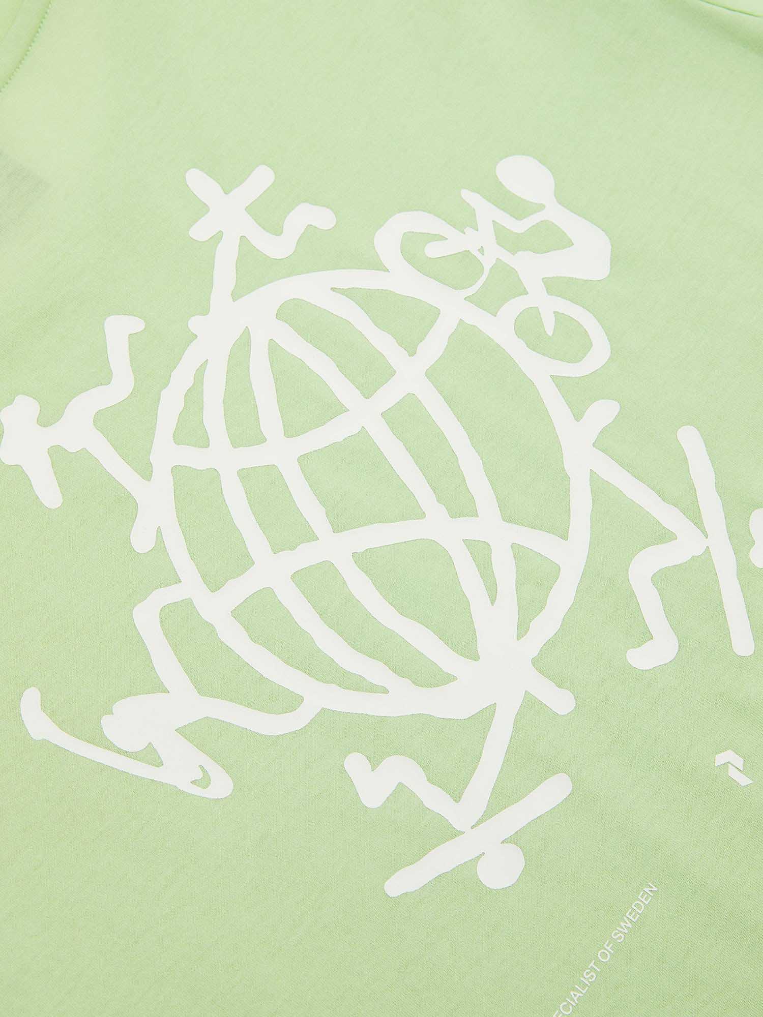 Explore Graphic Tee Dame Vivid Green