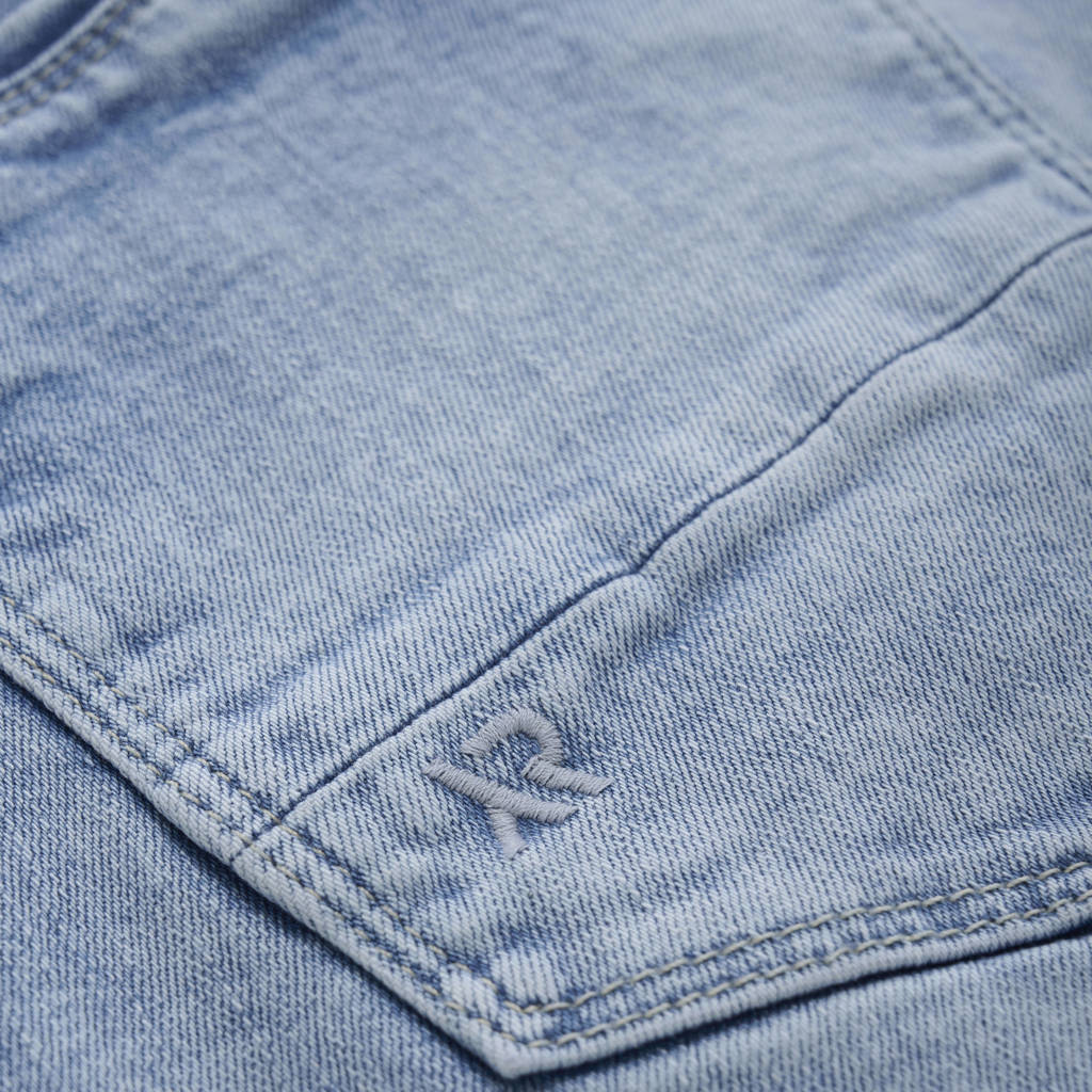 Rellix straight leg jeans light blue denim
