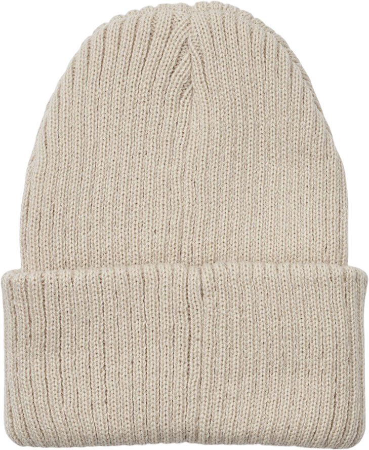 UPFRONT HAZE Fisherman Winter Beanie Off white