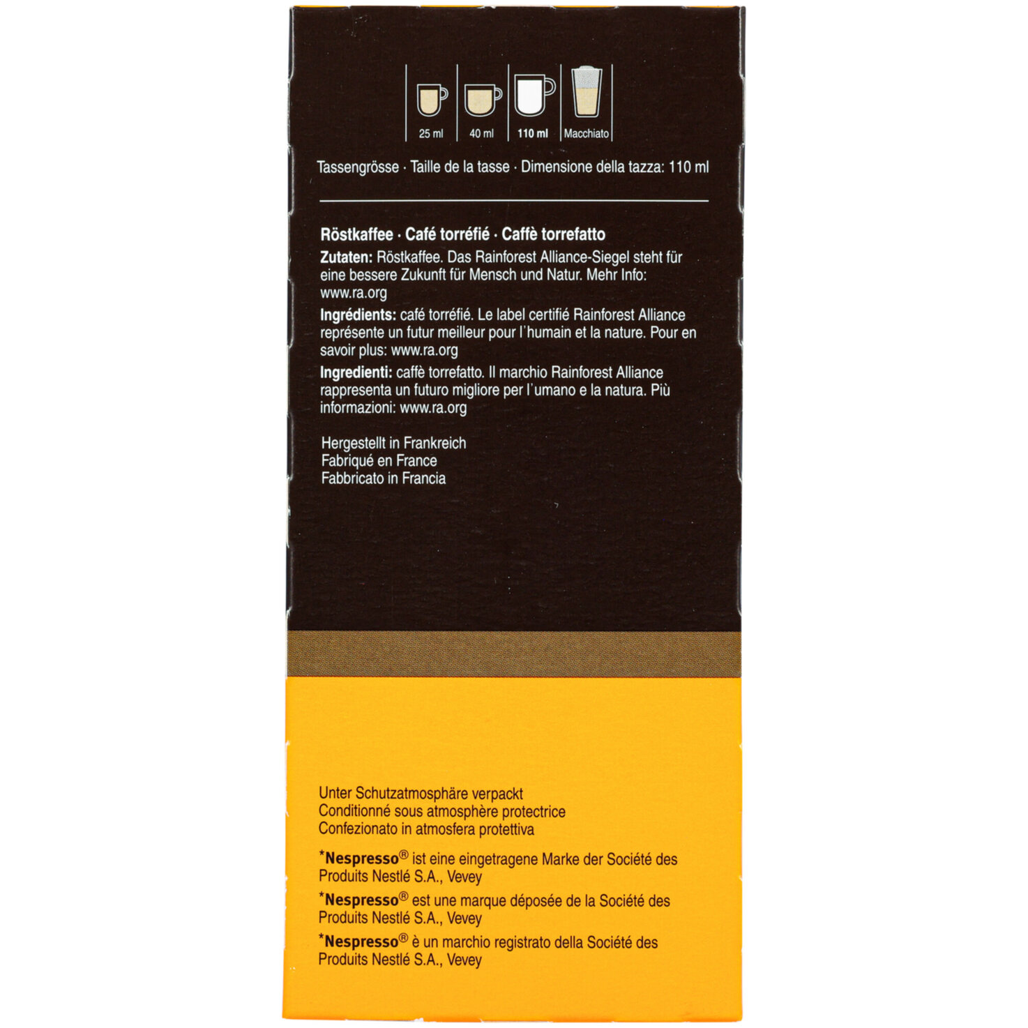 Prix Garantie Lungo Forte - Nespresso compatible 30 Kapseln