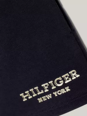 Shorts Hilfiger com Logo Metalizado