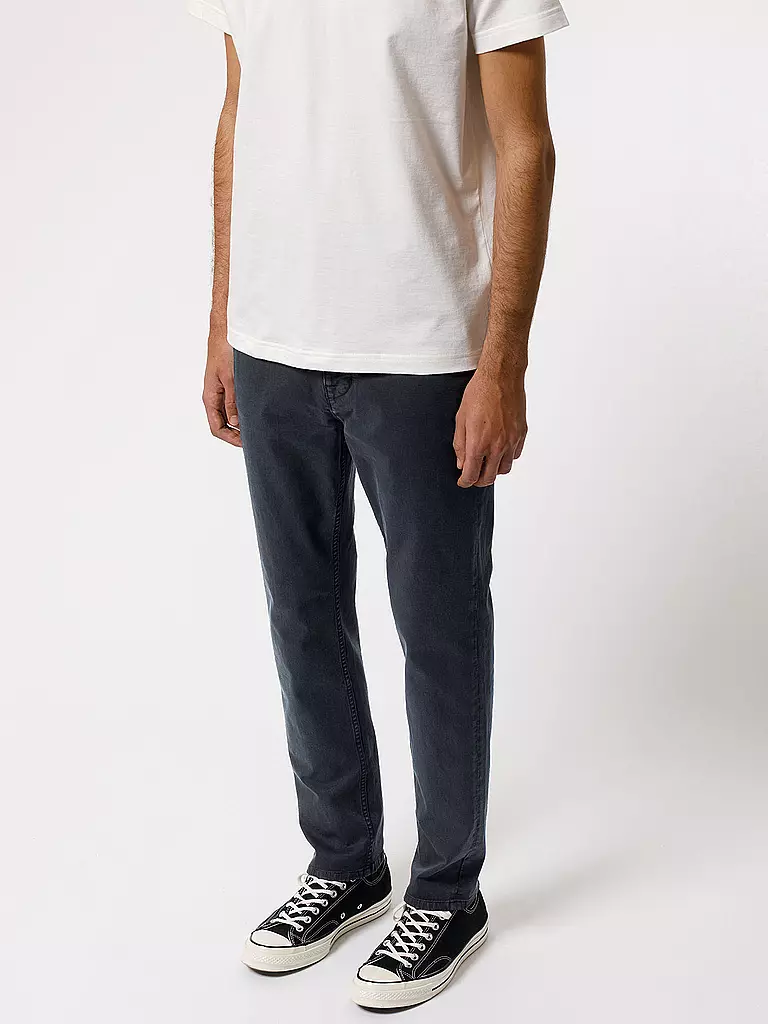 NUDIE JEANS Chino Easy Alvin blau