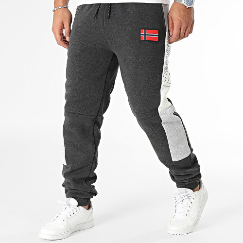 Pantalon Jogging Magostino Gris Anthracite Chiné