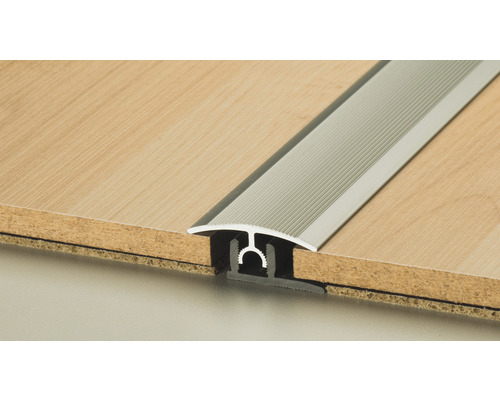 PROFI-TEC MASTER overgangsprofiel, gepolijst aluminium roestvrij staal, 34x900mm