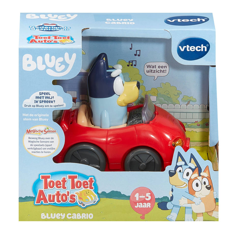 VTech Toet Toet Auto's Bluey cabrio