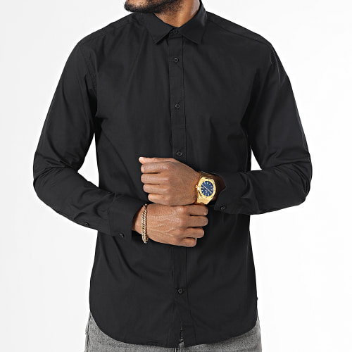 Lot De 2 Chemises A Manches Longues Joe Noir