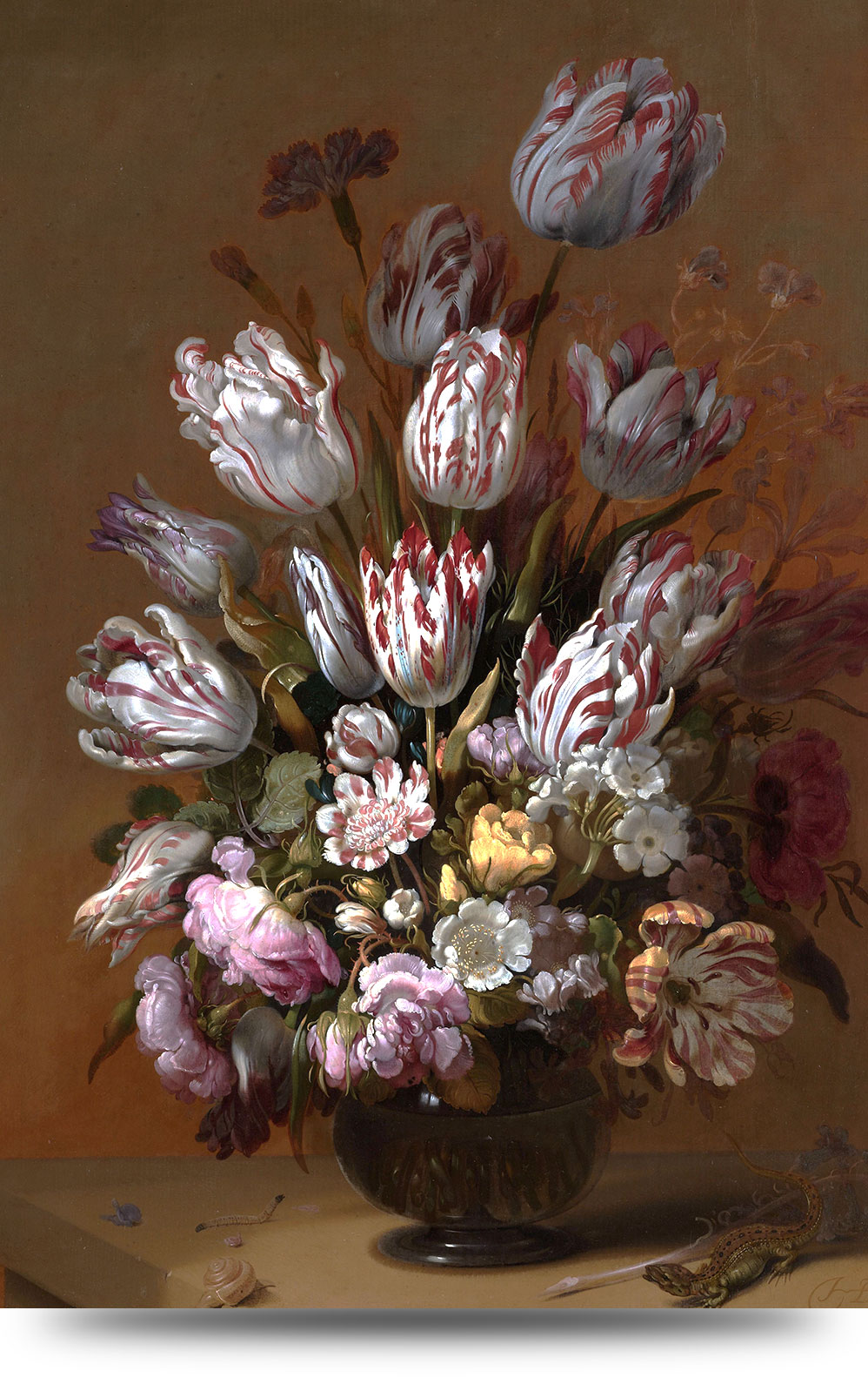 Bloemstillevens Rijksmuseum - Canvas schilderijen 7 - 60 x 90 cm