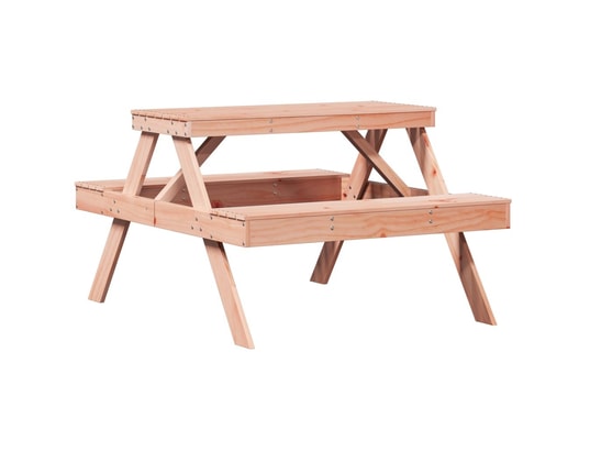 VIDAXL - Table avec banc Table de pique-nique 105x134x75 cm bois massif de douglas