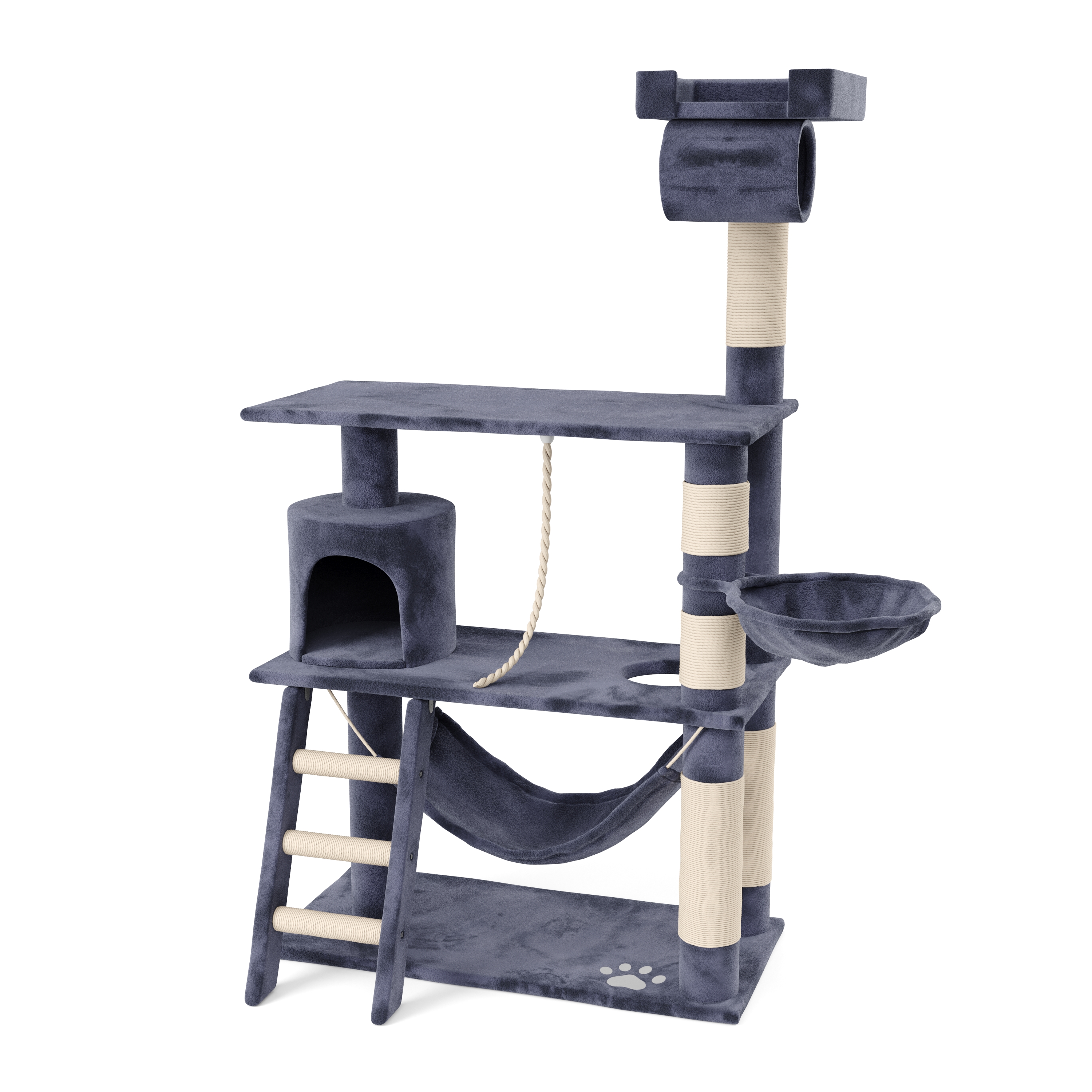 Katzenbaum MISSY 140 cm grau