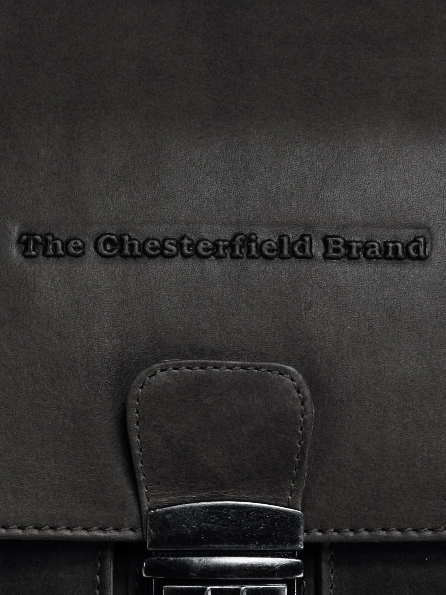 Serviette ordinateur The Chesterfield Brand Joe 38 cm 14 pouces - 2 soufflets