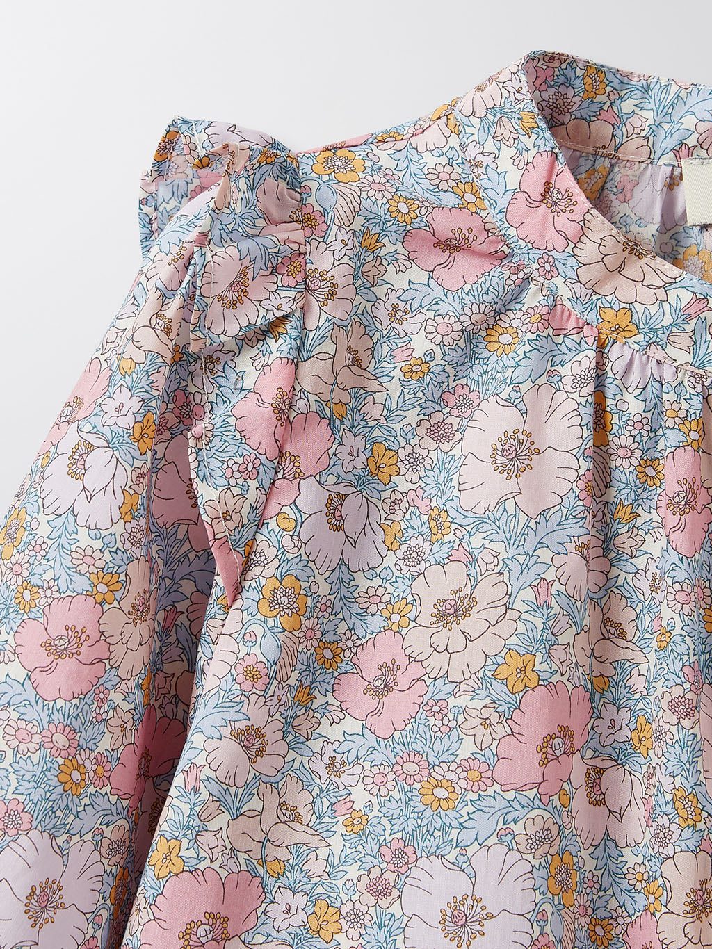 Blouse Fille en tissu Liberty Meadow Song