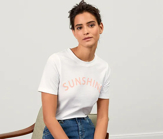 T-Shirt mit Print