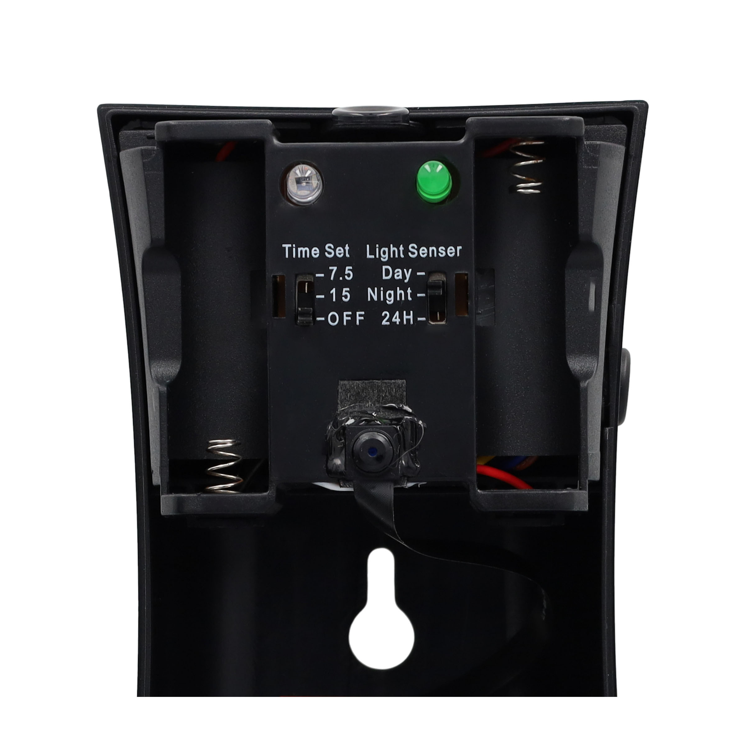 Eingebaute Mini WiFi 1080p IP Kamera in Lufterfrischter-Gehäuse mit Akku   microSD-Kartenslot (iOS/Android) - Schwarz