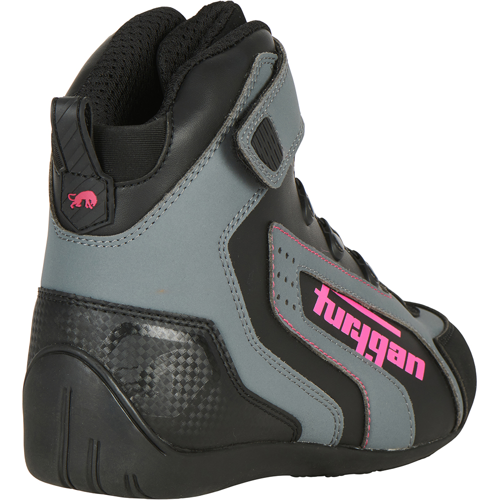 Furygan - Baskets femme V4 Lady Easy D3O Noir / Gris / Rose