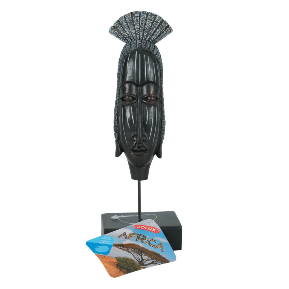 Décoration africa masque femme taille l. Aquarium.