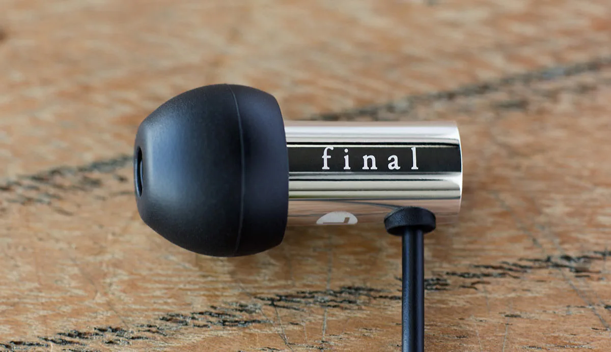 Final E3000C Micro Noir Écouteurs intra-auriculaires